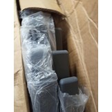 vidaXL Tuinstoelen 4 stuks grijs - Textileen, Stapelbaar | 55% Korting!