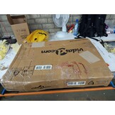 vidaXL Tuinstoelen 4 stuks grijs - Textileen, Stapelbaar | 55% Korting!