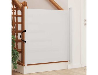 VidaXL Huisdierenhek Uittrekbaar 102x125cm Wit | 61% Korting!