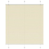 vidaXL Plissé Gordijn Crème 120x100cm | 40% Korting!