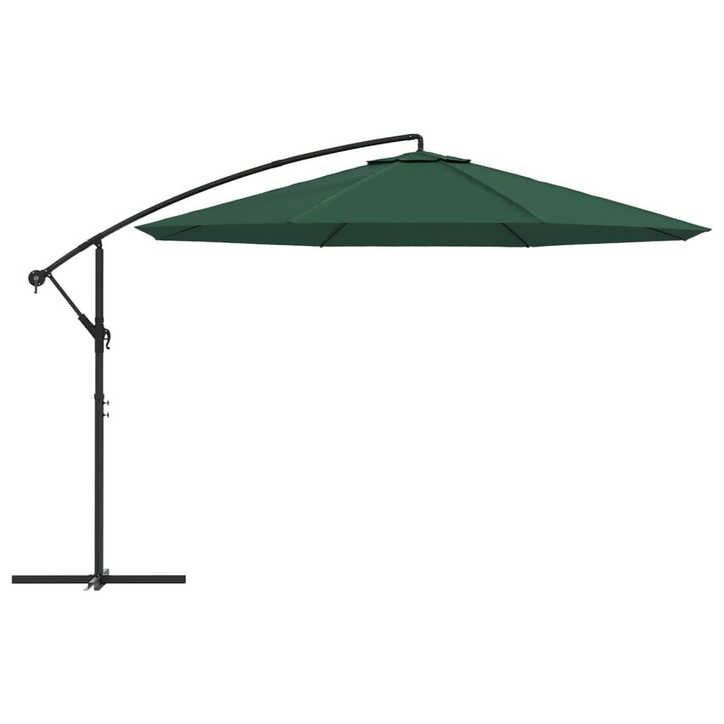 VidaXL Zweefparasol Groen 3.5m - 46% Korting!  **LAATSTE STUK!**