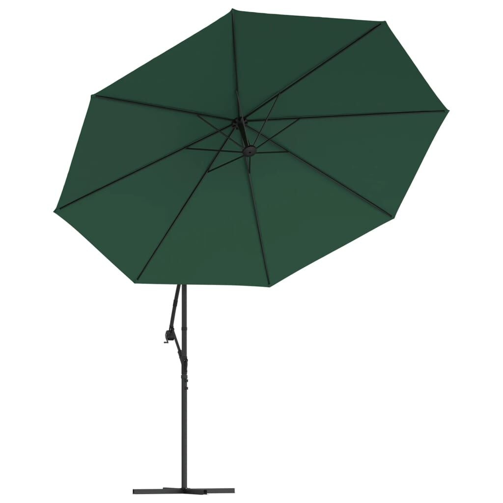 VidaXL Zweefparasol Groen 3.5m - 46% Korting!  **LAATSTE STUK!**
