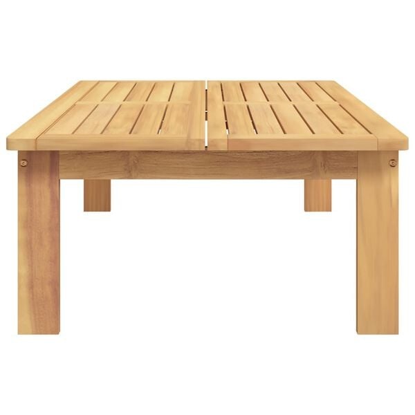 VidaXL Acacia Houten Tuintafel 100x60x30cm - 40% Korting!