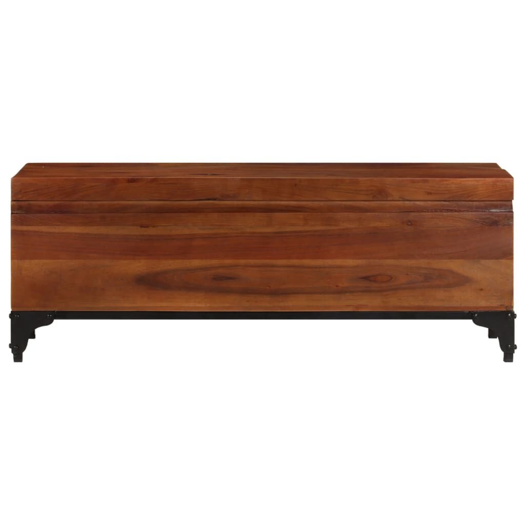 vidaXL Opbergkist Massief Acaciahout 110x35x41 cm - 40% Korting!