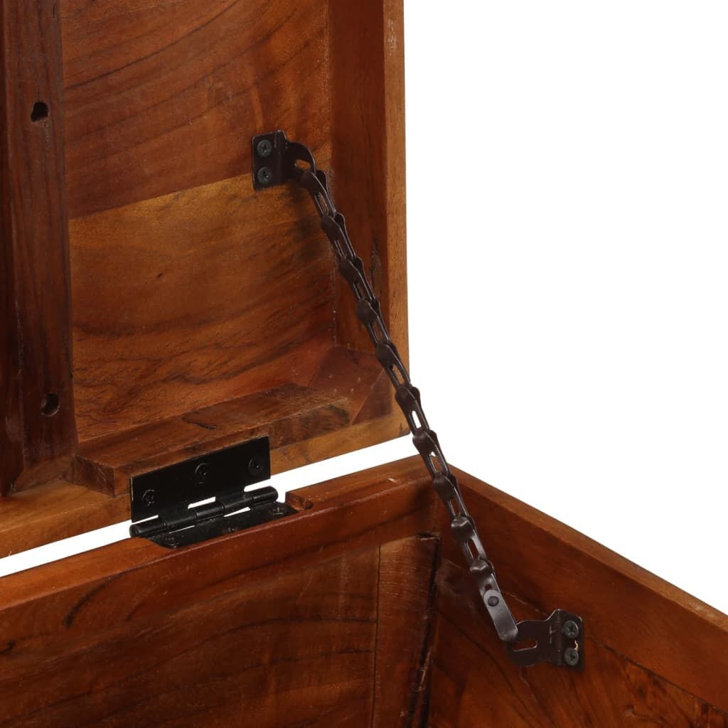 vidaXL Opbergkist Massief Acaciahout 110x35x41 cm - 40% Korting!