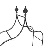 VidaXL Tuinbogen 2 st. Staal Zwart - 55% Korting! (Lichte Defecten)