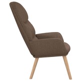 VidaXL Relaxstoel Stof Taupe - 46% Korting!
