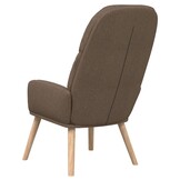 VidaXL Relaxstoel Stof Taupe - 46% Korting!