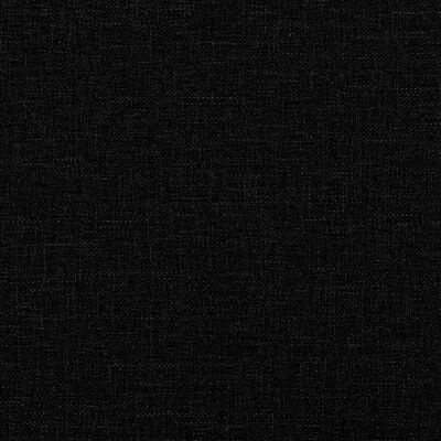 VidaXL 2-zitsbank 120cm Zwart Stof - 40% Korting! Laatste Kans!