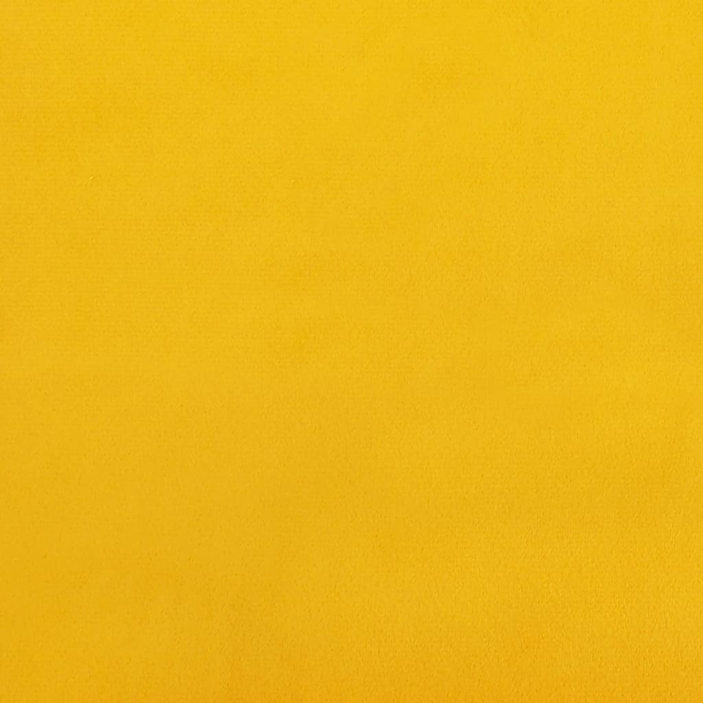 VidaXL Relaxstoel Fluweel Mosterdgeel - 46% Korting! | Zo Goed Als Nieuw