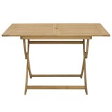vidaXL Tuintafel Acaciahout - 120x70cm - Inklapbaar - 46% Korting!
