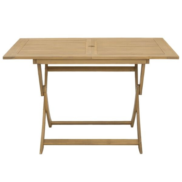 vidaXL Tuintafel Acaciahout - 120x70cm - Inklapbaar - 46% Korting!