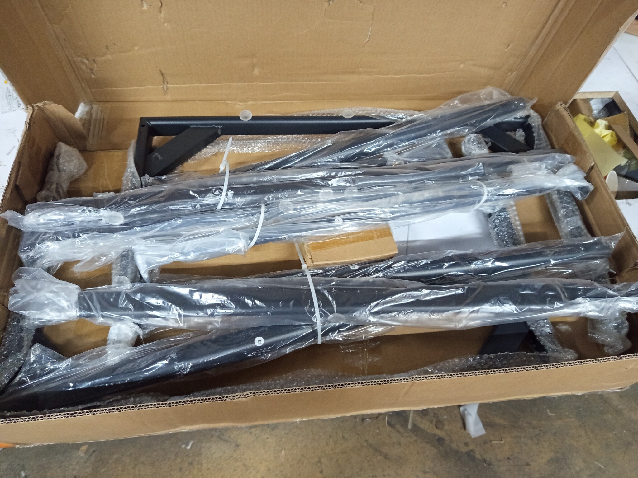 VidaXL Tuintafel Staal/Gehard Glas Zwart 160x80x74cm | 59% Korting!