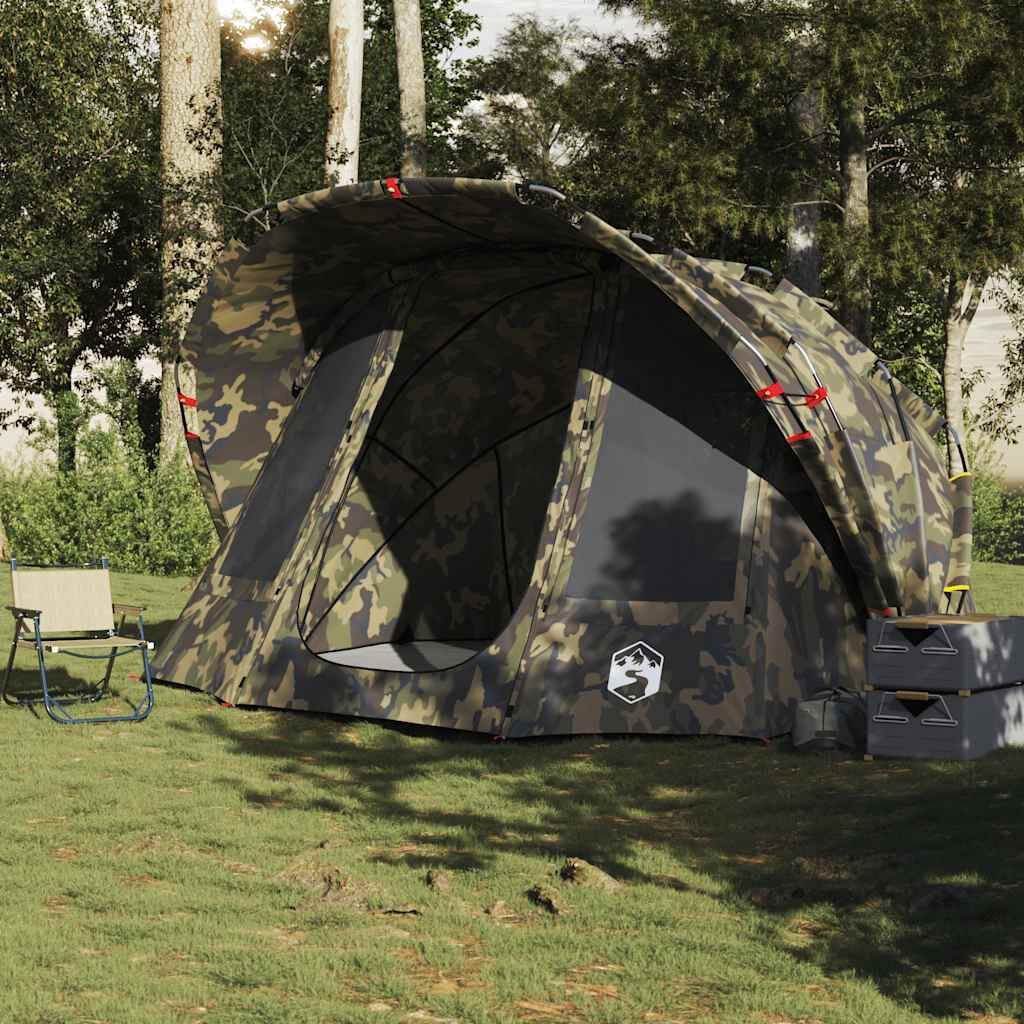 VidaXL Vistent 5-persoons Waterdicht Camouflage - 46% Korting!