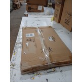 VidaXL Wastafelblad Massief Hout Donkerbruin - 60x40x2,5cm | 79% KORTING!