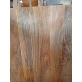 vidaXL Tafelblad Mangohout 80x80cm met Natuurlijke Rand - 55% Korting!