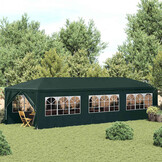 vidaXL Partytent 3x9m Groen - 40% Korting | Geretourneerd Product
