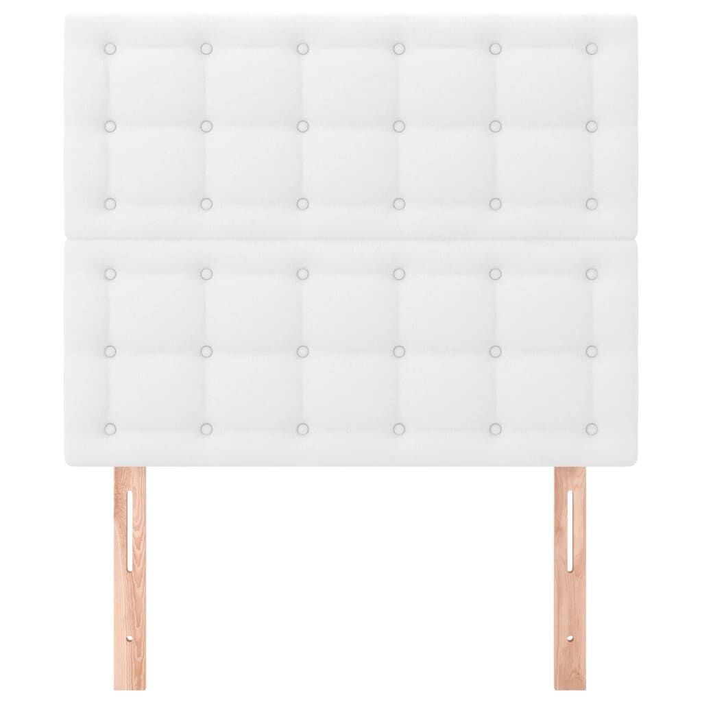 vidaXL Hoofdborden Wit Kunstleer - 60% Korting! Laatste Stuks!