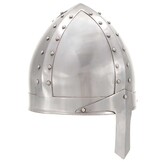 vidaXL Ridderhelm Replica LARP Staal Zilverkleurig - 40% Korting!