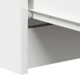 VidaXL Dressoir Wit Bewerkt Hout - 4 Lades - 40% Korting!