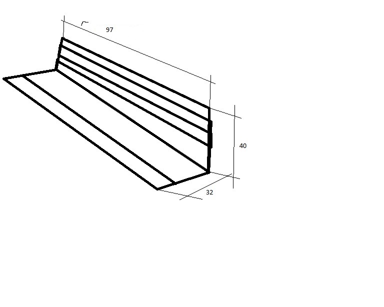 Inklapbaar Bedhek Grenenhout 97cm - 40% Korting!