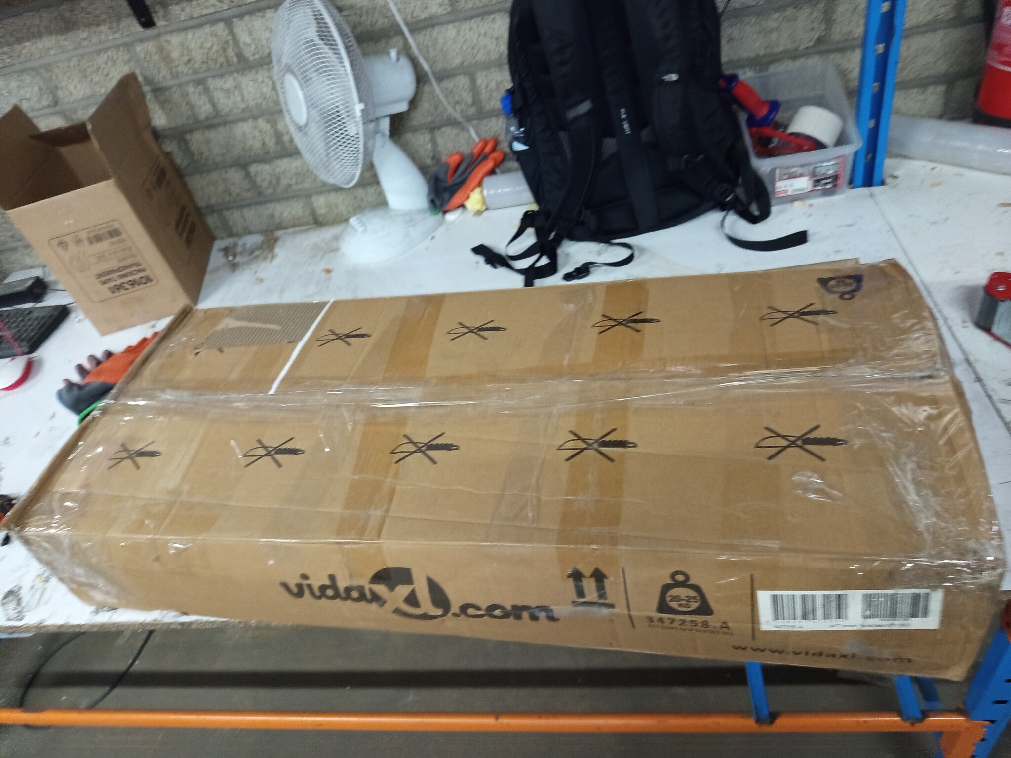 vidaXL Wit Kunstleren Bedframe 160x200 cm - 55% Korting!