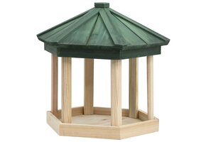 VidaXL Vogelvoeder Achthoekig 33x30 cm - Massief Vurenhout - 60% Korting!