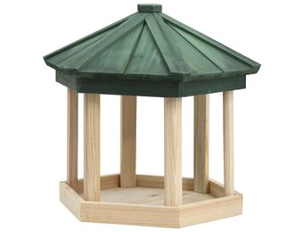VidaXL Vogelvoeder Achthoekig 33x30 cm - Massief Vurenhout - 60% Korting!