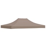 VidaXL Partytentdak 4,5x3m Taupe - 60% Korting! (Let op: Alleen dak)