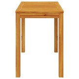 VidaXL Tuintafel Massief Acaciahout - 110x55x75 cm - 41% Korting!