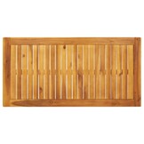 VidaXL Tuintafel Massief Acaciahout - 110x55x75 cm - 41% Korting!