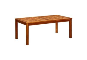 VidaXL Acaciahouten Tuintafel 110x60x45 cm - 46% Korting! Zo Goed Als Nieuw