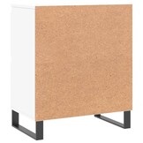 VidaXL Dressoir Wit Bewerkt Hout - 46% Korting! 60x35x70cm