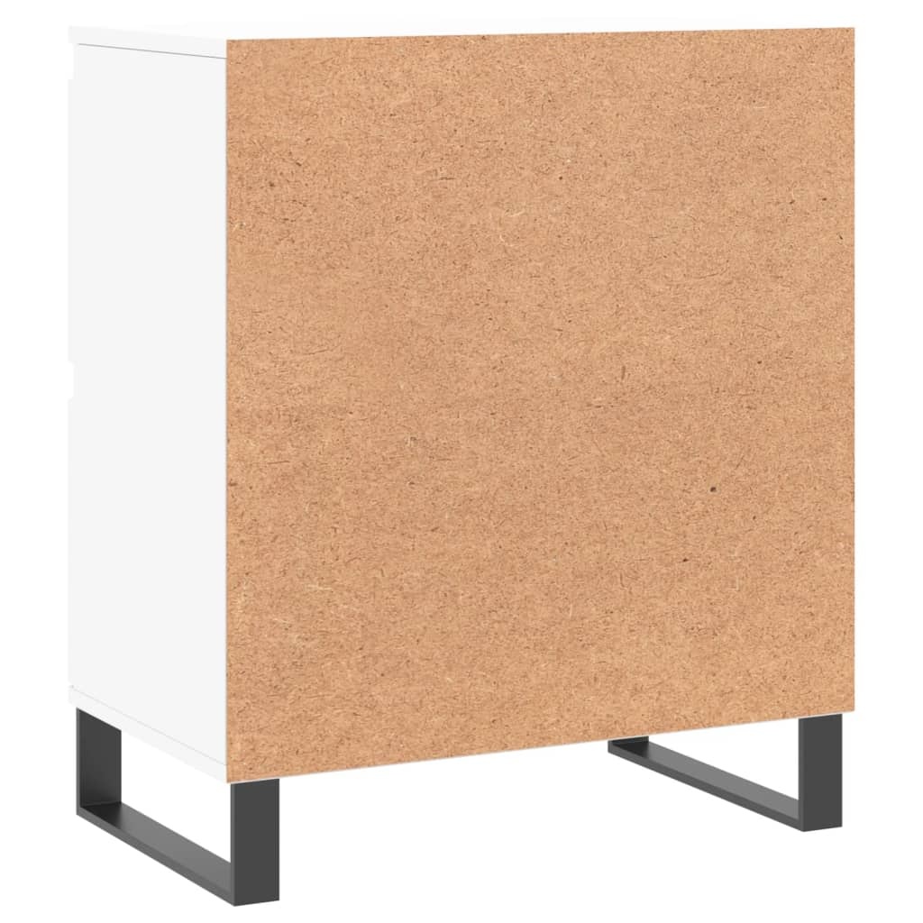 VidaXL Dressoir Wit Bewerkt Hout - 46% Korting! 60x35x70cm