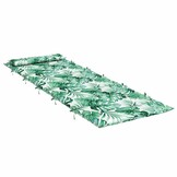 vidaXL Ligbedkussen Bladpatroon 180x60x3cm - 35% Korting!