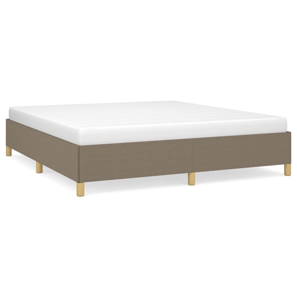 VidaXL Bedframe Taupe 160x200cm - 40% Korting! | Alleen Nog 1 Beschikbaar!