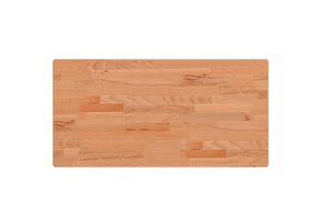 VidaXL Tafelblad Beukenhout Rechthoekig 80x40x2,5cm | 55% Korting!
