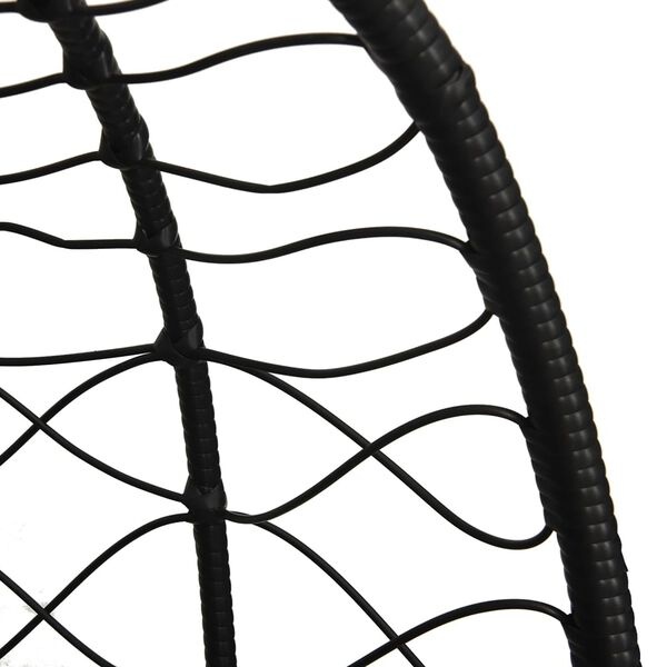 VidaXL Eei-stoel Antraciet Poly Rattan - 46% Korting!