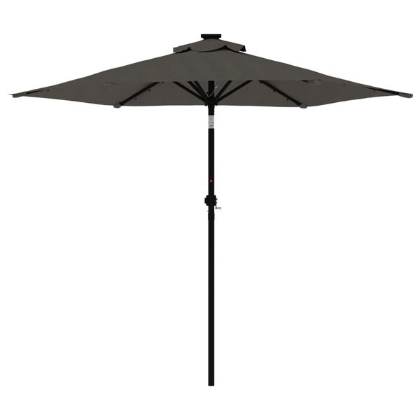vidaXL Parasol Antraciet (40% Korting!) - Stalen Paal 225x225x212 cm