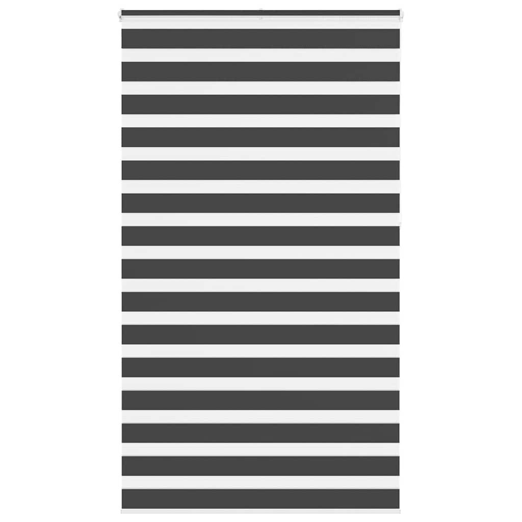 VidaXL Zebra Rolgordijn Zwart 130x230cm - 60% Korting!