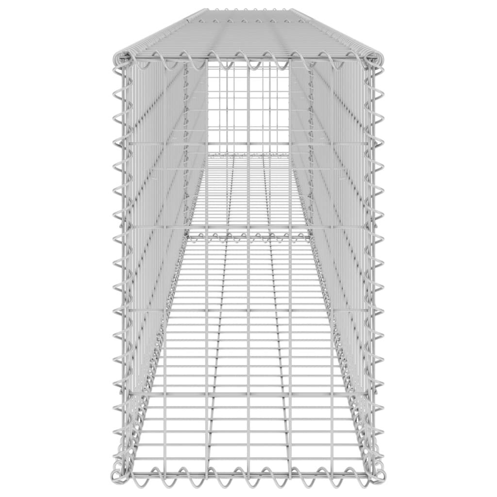 VidaXL Schanskorfmuur 300x30x50cm - Gegalvaniseerd Staal - 40% Korting!