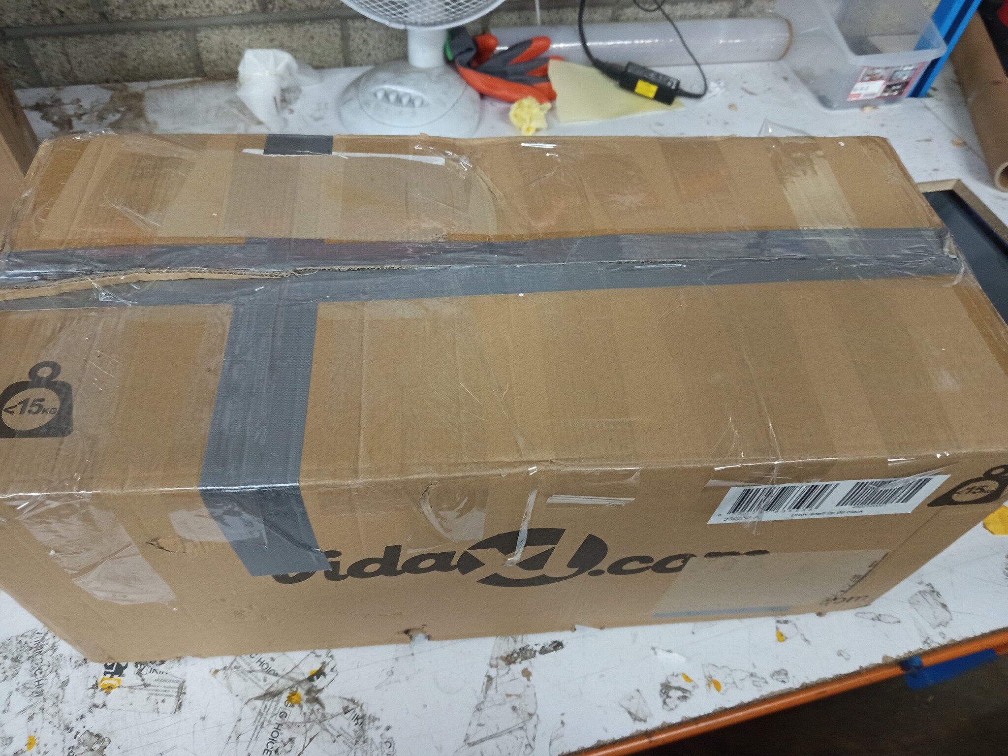 VidaXL Wandschappen met lade (2 st.) Zwart | 60% Korting | 1 Stuk Beschikbaar!