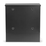 Brievenbus Antraciet met Krantenrol | 40% Korting | Goede Staat