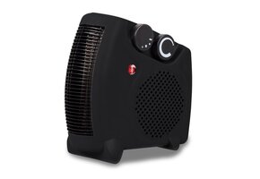 Elektrische Ventilatorkachel - 1000/2000W - Zwart - 40% Korting!