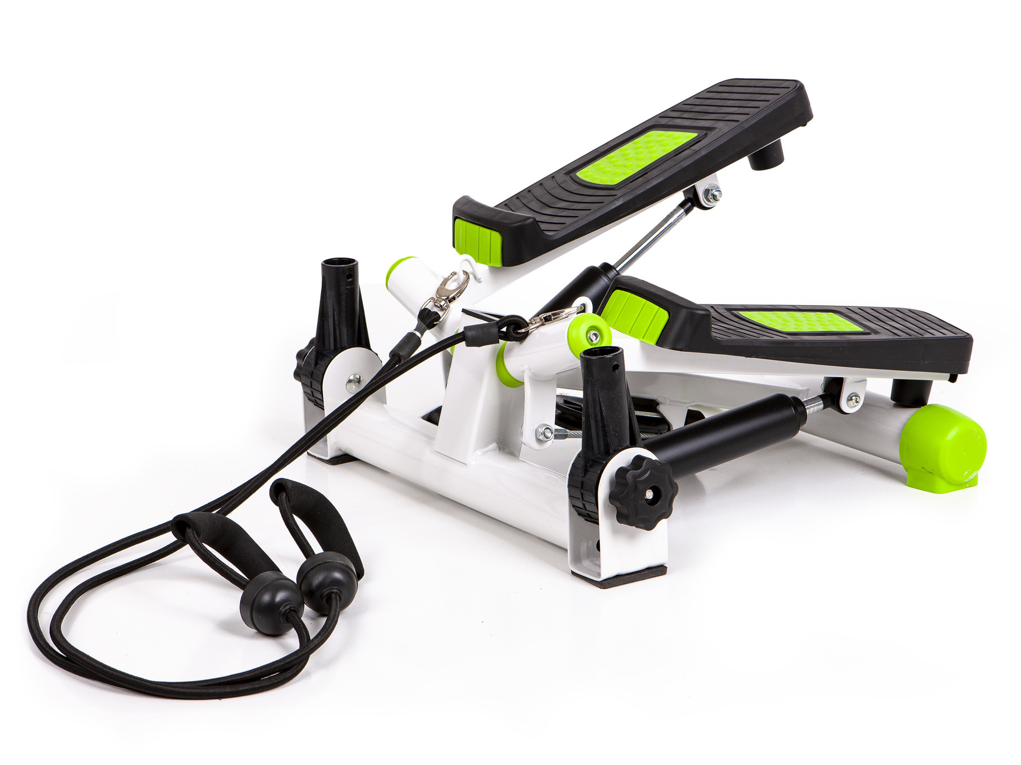 Stepper Crosstrainer Wit/Groen - 40% Korting! Ideaal voor Thuis Fitness