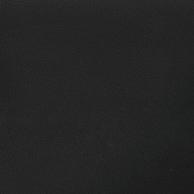 VidaXL Driezitsbank Kunstleer Zwart - 40% Korting! Laatste Kans!