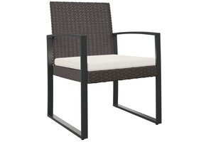 VidaXL Tuinstoelen Set (2x) Bruin - 40% Korting! Outlet!