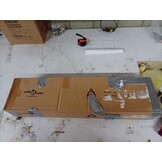 VidaXL Windscherm 6-panelen Azuurblauw (70% Korting!) - Licht Beschadigd