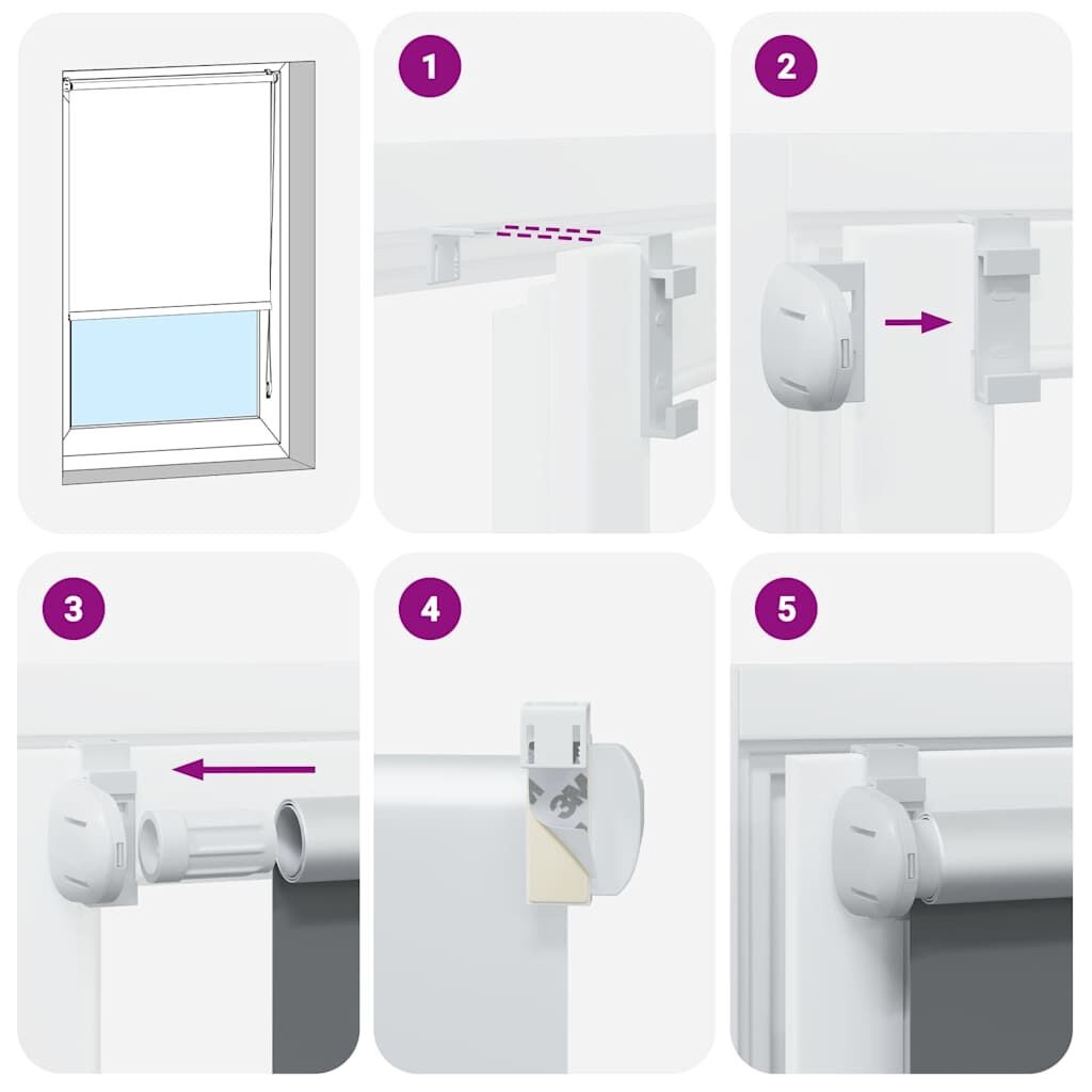 VidaXL Verduisterend Rolgordijn 70x150cm - 35% Korting! Nieuw!