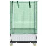 VidaXL Verhoogde Plantenbak Rattanlook - 55% Korting! - 80x50x182 cm